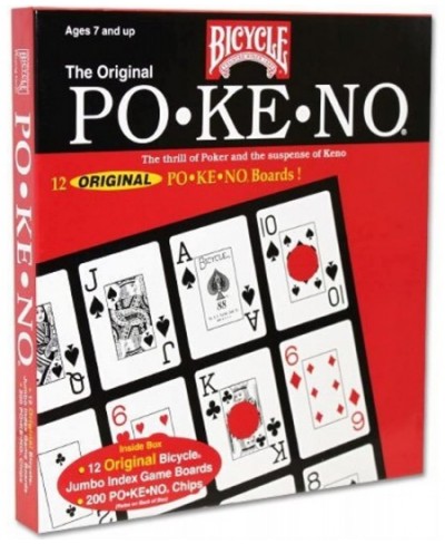 Original Po-Ke-No Red Card Game by Bicycle $38.68 - Card Games