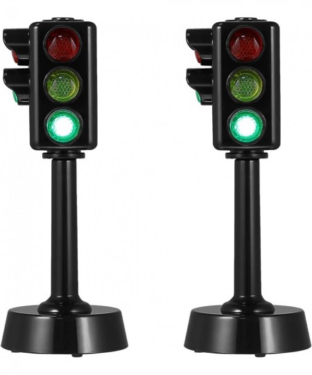 2pcs Traffic Light Toy Mini Traffic Signals Lamp Toy Traffic Sign Model for Kids Educational Toy $21.17 - Toy Vehicle Playsets