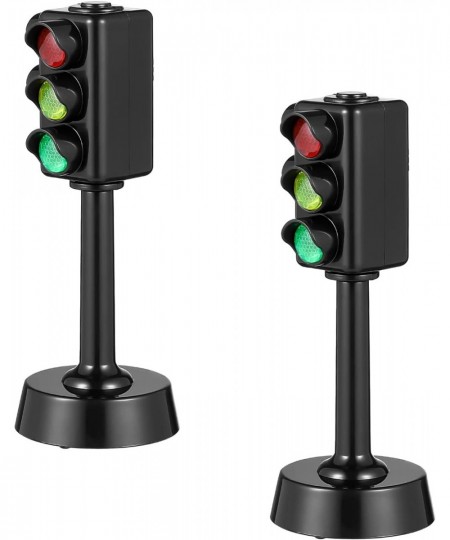 2pcs Traffic Light Toy Mini Traffic Signals Lamp Toy Traffic Sign Model for Kids Educational Toy $21.17 - Toy Vehicle Playsets