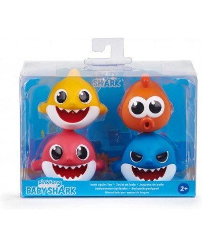 Pinkfong Baby Shark Bath Squirt Toy - 4 Pack $33.48 - Bathtub Toys