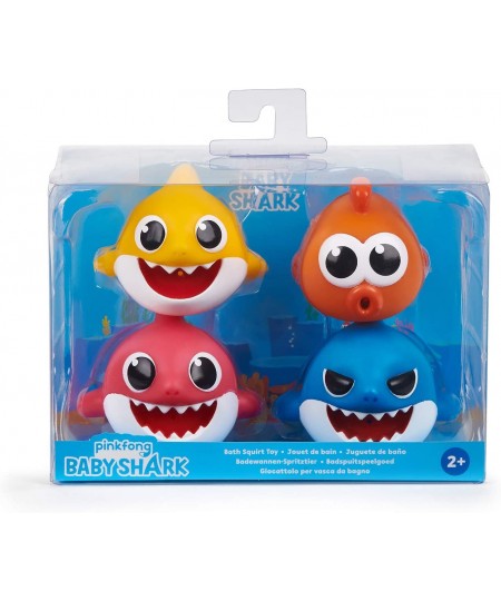 Pinkfong Baby Shark Bath Squirt Toy - 4 Pack $33.48 - Bathtub Toys