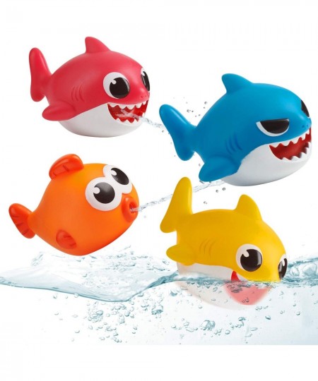 Pinkfong Baby Shark Bath Squirt Toy - 4 Pack $33.48 - Bathtub Toys