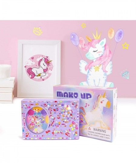 Kids Makeup Kit for Girls Princess Real Washable Cosmetic Pretend Play Toys with Mirror - Non Toxic $21.17 - Kids' Dress-Up A...