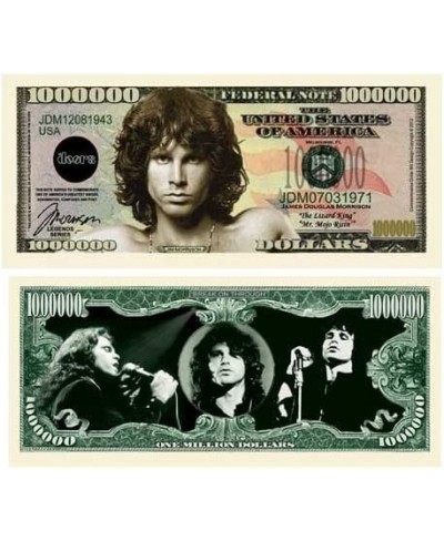 Jim Morrison - The Doors Million Dollar Bill - (Pack of 25) - Best Gift for Fans of The Doors $22.18 - Gags & Practical Joke ...