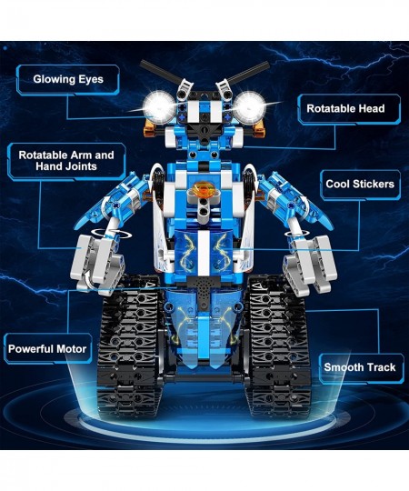 Technic Remote & App Controlled Robot Building Kit Stem Projects for Kids Build Robot for Boys Ages 8-12(369+Pieces) $72.80 -...