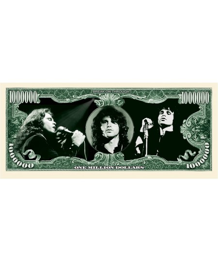 Jim Morrison - The Doors Million Dollar Bill - (Pack of 25) - Best Gift for Fans of The Doors $22.18 - Gags & Practical Joke ...