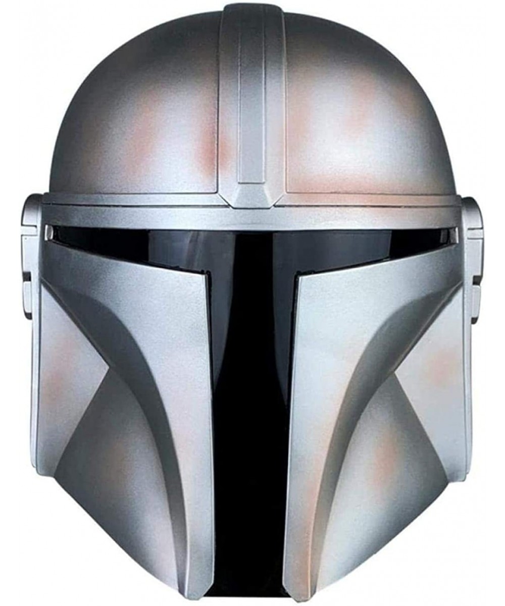 Mandalorian Helmet Halloween Mask Cosplay Jedi Full Head PVC Masks Halloween Party Props Men $94.80 - Kids' Dress-Up Accessories