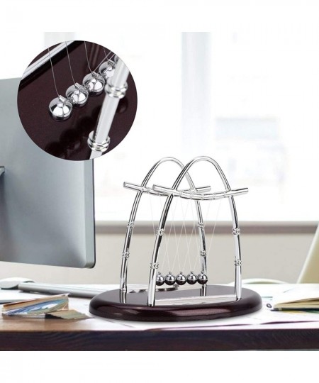 Newtons Cradle Balance Balls Educational Science Cradle Balance Balls Stress Relief Toy Ornament Home Office Desktop Decor Ac...