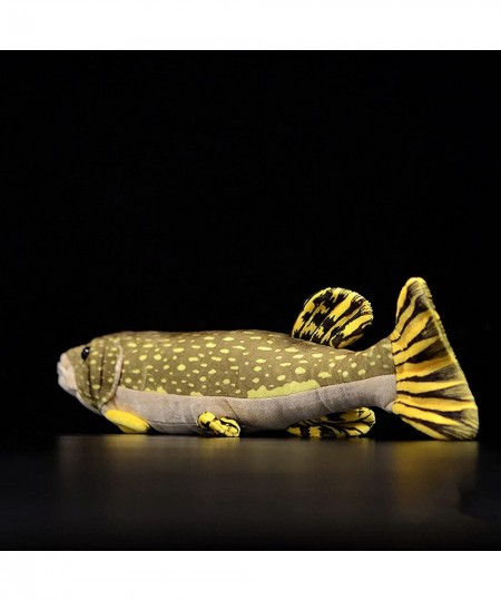 Northern Pike Fish Plush Toy - Simulation 18.5” Lifelike Depth Ocean Stuffed Animals Pike Plushie Toys Figur Super Soft Sea C...