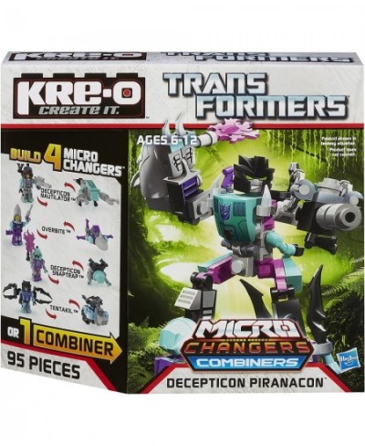 Transformers Micro-Changers Combiners Decepticon Piranacon Construction Set (A4475) $123.99 - Toy Building Sets