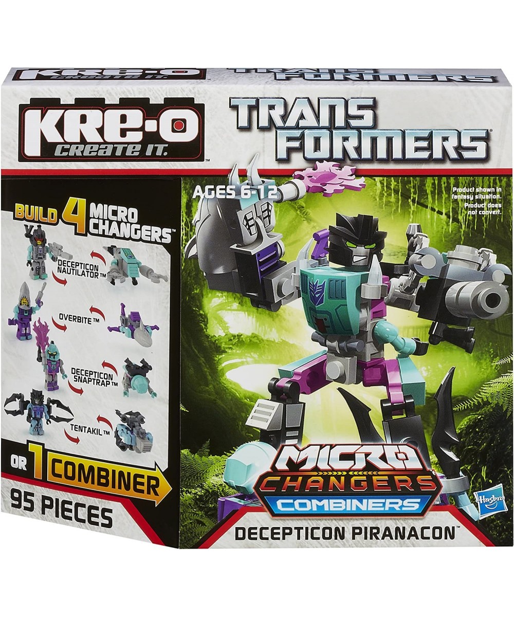 Transformers Micro-Changers Combiners Decepticon Piranacon Construction Set (A4475) $123.99 - Toy Building Sets