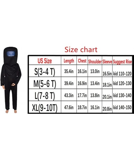 Kids Astronaut Costume Game Space Suit Red Black Blue Jumpsuit Halloween Backpack Cosplay Costume $40.96 - Kids' Costumes