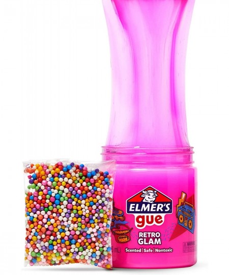 Elmer’s Gue Premade Slime Retro Flash Slime Kit Includes Fun Unique Add-Ins Variety Pack 3 Count $32.24 - Slime & Putty Toys