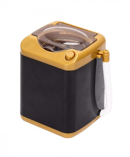 Mini Washing Machine Cleansing Machine Children Toy Gift Electric Mini Washing Machine Cosmetic Tool (Golden) $22.58 - Toy Ho...