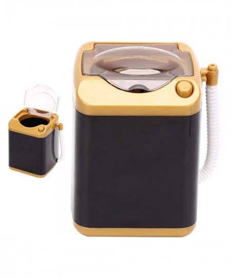 Mini Washing Machine Cleansing Machine Children Toy Gift Electric Mini Washing Machine Cosmetic Tool (Golden) $22.58 - Toy Ho...