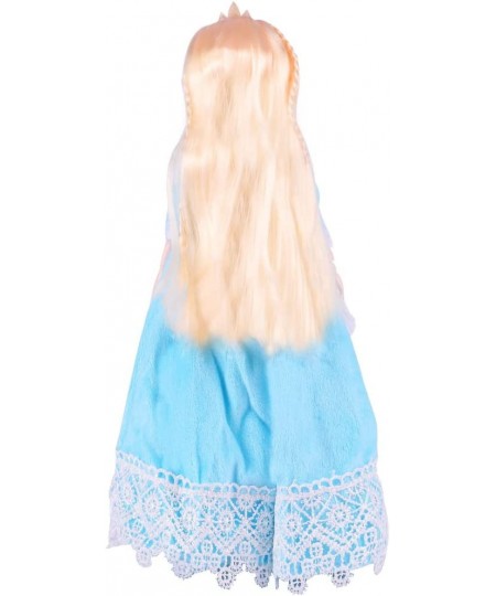 Fashion Princess Dolls Shimmer Elsa Doll Skirt Shoes and Long Blonde Hair Toy for Kids 3 Years Old and Up $28.85 - Dolls