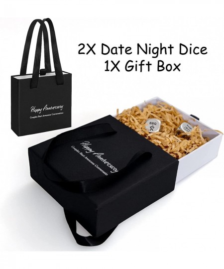 Date Night Dinner Tin Dice Tin Gifts for 10th Anniversary Meal and Activity Decider Entertainment Dice 10th for 10 Year Anniv...