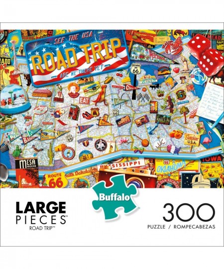 Road Trip - 300 Large Piece Jigsaw Puzzle $16.97 - Jigsaw Puzzles