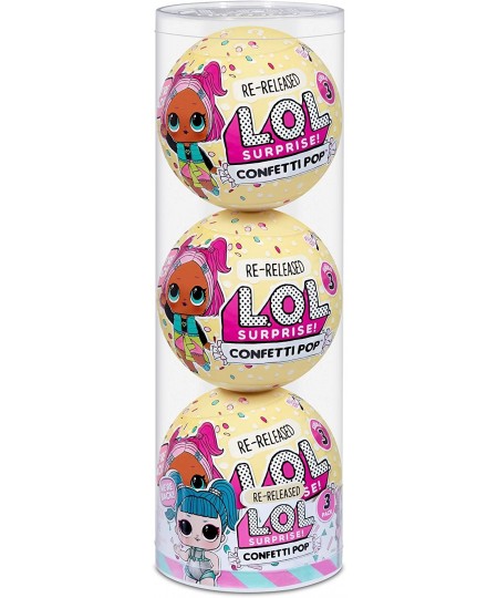 Confetti Pop 3 Pack Glamstronaut – 3 Re-Released Dolls Each with 9 Surprises (571964) $68.38 - Dolls