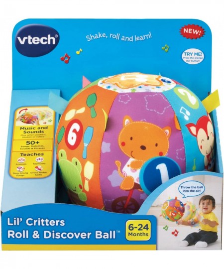 Lil' Critters Roll & Discover Ball Multicolor $24.49 - Baby Musical Toys