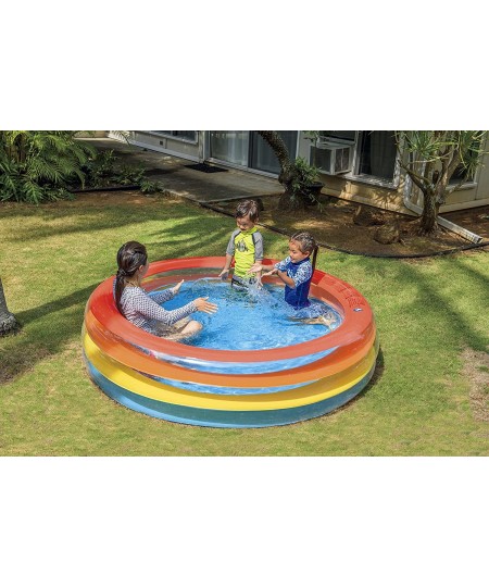 Inflatable Ribbon Kiddie Pool for Ages 6+ 73.5" x 20 $82.68 - Swimming Pool & Outdoor Water Toys