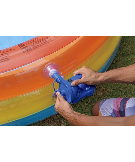 Inflatable Ribbon Kiddie Pool for Ages 6+ 73.5" x 20 $82.68 - Swimming Pool & Outdoor Water Toys