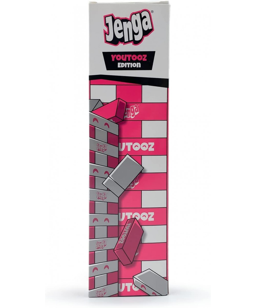 Youtooz Jenga Edition Tower Block Stacking Game Classic Game in Youtooz Pink and White Edition - by Youtooz Collectibles $51....