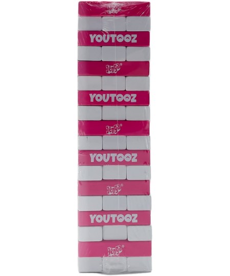 Youtooz Jenga Edition Tower Block Stacking Game Classic Game in Youtooz Pink and White Edition - by Youtooz Collectibles $51....