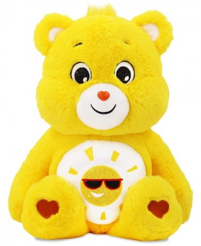 18" Plush - Funshine Bear with Glitter Belly Badge - Soft Huggable Material! $33.89 - Stuffed Animals & Teddy Bears