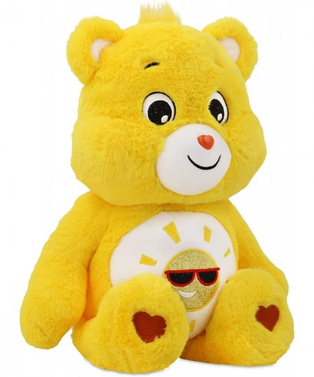 18" Plush - Funshine Bear with Glitter Belly Badge - Soft Huggable Material! $33.89 - Stuffed Animals & Teddy Bears