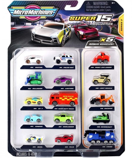 Super 15 Pack Collection - Multipack Assortment - Toys Cars and Collectibles - Collect Them All $58.54 - Kids' Play Cars & Ra...