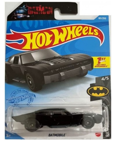 2021 - Batmobile - 181/250 [Glossy Black] - Batman 4/5 - 1st Appearance $15.04 - Kids' Play Cars & Race Cars