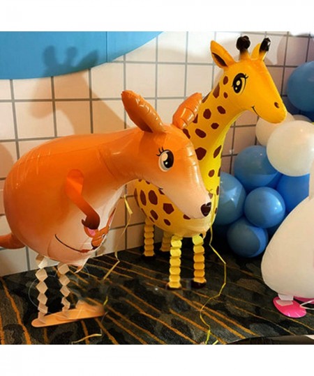 14 Pieces Walking Animal Balloons Pet Balloons Farm Animal Balloon Toys Air Walkers For Kids Gift Birthday Party Decor $26.02...