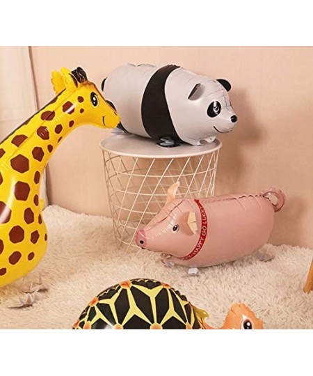 14 Pieces Walking Animal Balloons Pet Balloons Farm Animal Balloon Toys Air Walkers For Kids Gift Birthday Party Decor $26.02...