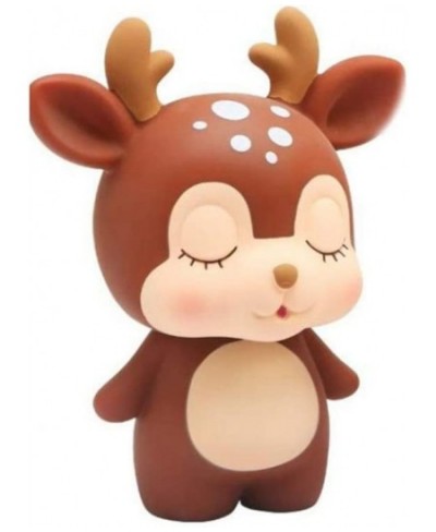 Piggy Bank for Girls Coffee Deer Piggy Bank Cute Money Bank for Decor Gift $27.16 - Kids' Money Banks