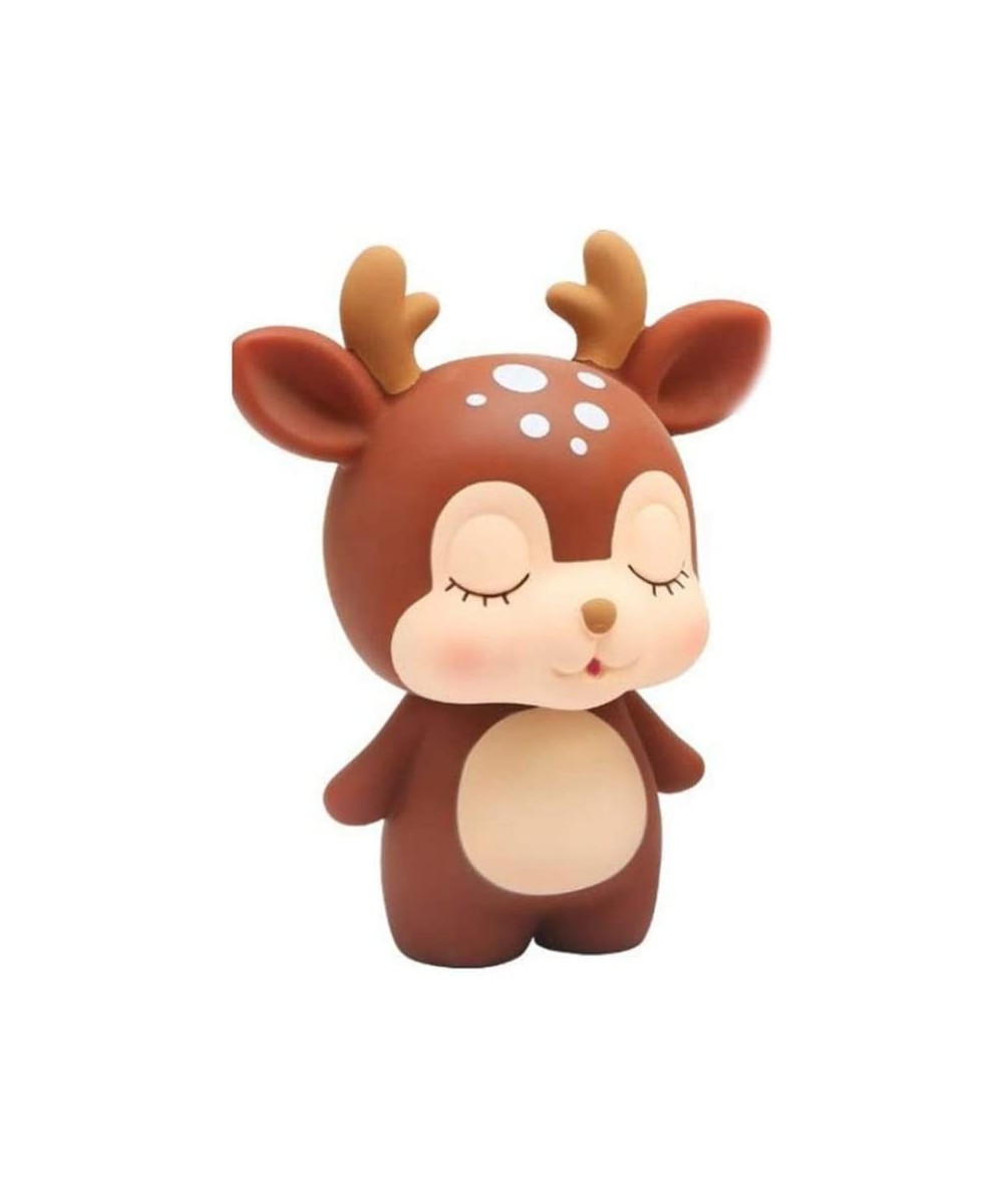 Piggy Bank for Girls Coffee Deer Piggy Bank Cute Money Bank for Decor Gift $27.16 - Kids' Money Banks