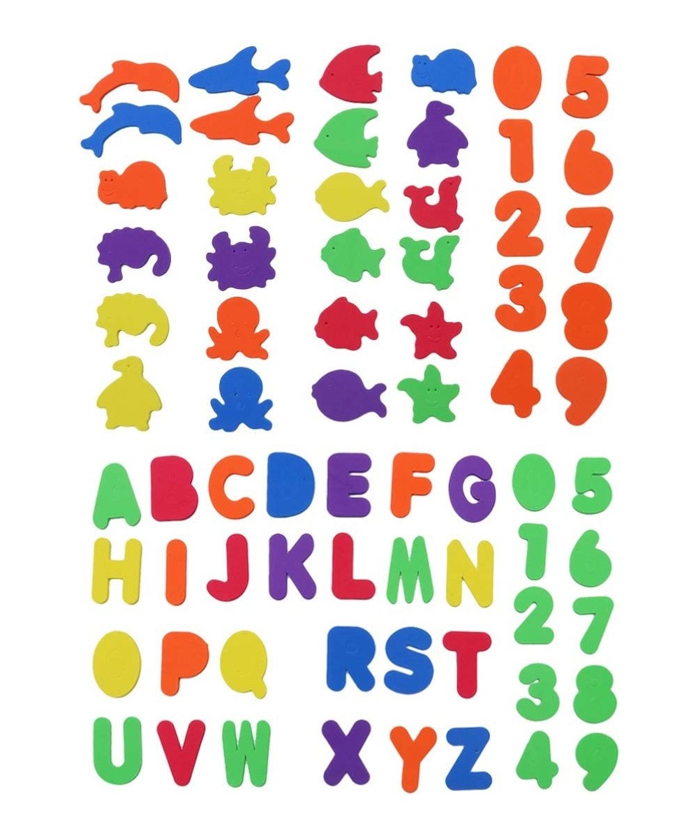 70pcs Foam Bath Toys Alphabet Letters Number Sea Animal Foam Sticker Educational Bathtub Toy for Baby Toddlers Kids $19.17 - ...