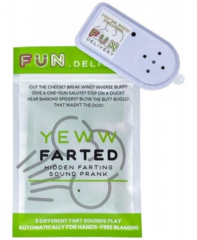 Yeww Farted: Hands Free Hidden Annoying Farting Joke Gag Prank Fart Sound $21.76 - Gags & Practical Joke Toys