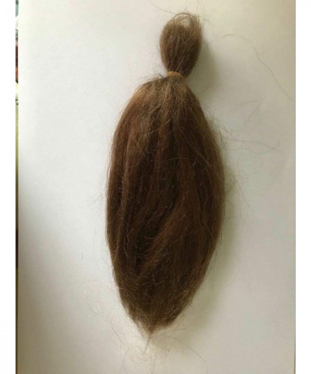 Pure Mohair Reborn Baby Dolls 20cm Hair DIY Reborn Doll Kits Accessories Creative Realistic Brown Hair Making $24.19 - Dolls