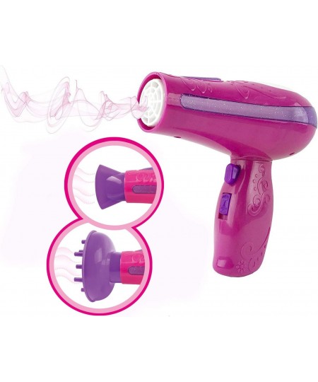 Little Girls Beauty Hair Salon Toy Kit with Toy Hairdryer Mirror & Other Accessories Fashion Pretend Makeup Set for Kids $30....