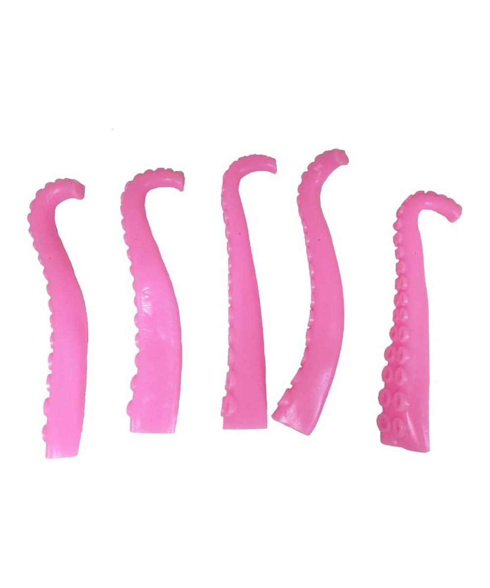 5 Silicone Finger Tentacle Puppets Pink $25.12 - Finger Puppets