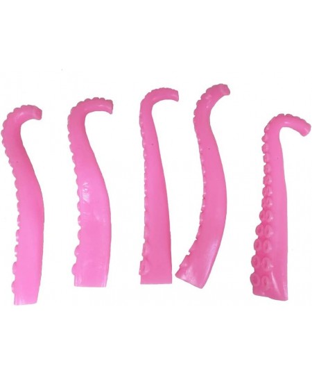 5 Silicone Finger Tentacle Puppets Pink $25.12 - Finger Puppets