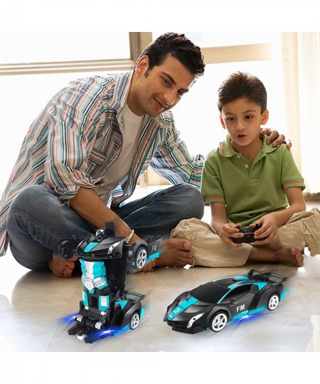 Remote Control Car for Toddlers Boys Girls | Transformation Car Robot - 1:18 Scale Drifting RC Cars Transforming Robot Cars T...