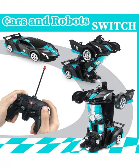 Remote Control Car for Toddlers Boys Girls | Transformation Car Robot - 1:18 Scale Drifting RC Cars Transforming Robot Cars T...