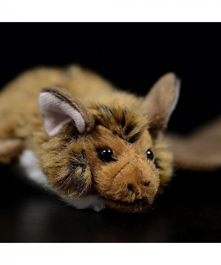 Simulation Bat Plush Stuffed Toy - 12" Soft Realistic Bat Furry Stuffed Animals Cute Real Plushie Toy Unique Plush Gift Colle...