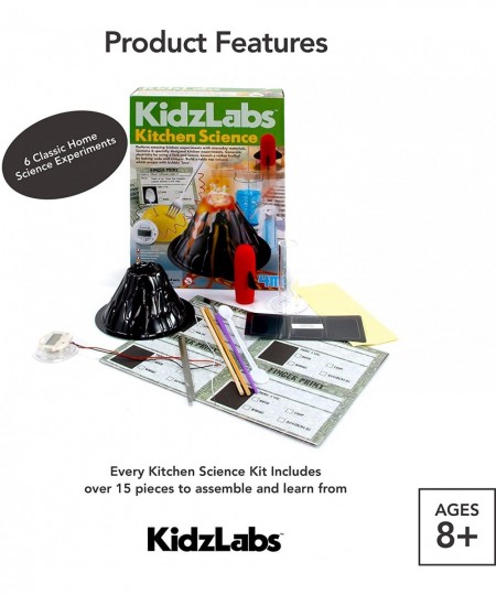 Kitchen Science Kit - DIY Chemistry Experiment Lab Stem Toys Gift for Kids & Teens Boys & Girls (3806) $26.38 - Educational S...