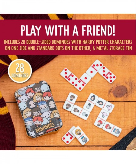 Harry Potter Chibi Dominoes in Collector Tin $18.24 - Domino & Tile Games