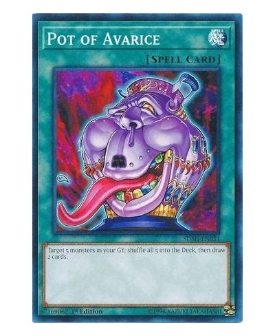 Pot of Avarice - SDSH-EN031 - Common - 1st Edition $11.44 - Card Games