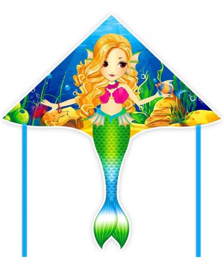 Mermaid Kite for Girls & Kids Easiest to Fly Delta Kite $26.85 - Kites & Wind Spinners