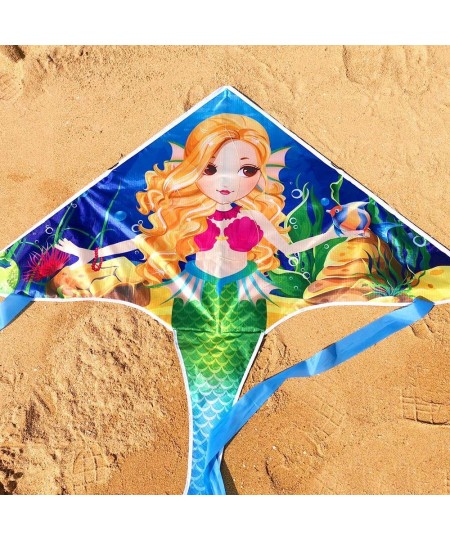 Mermaid Kite for Girls & Kids Easiest to Fly Delta Kite $26.85 - Kites & Wind Spinners